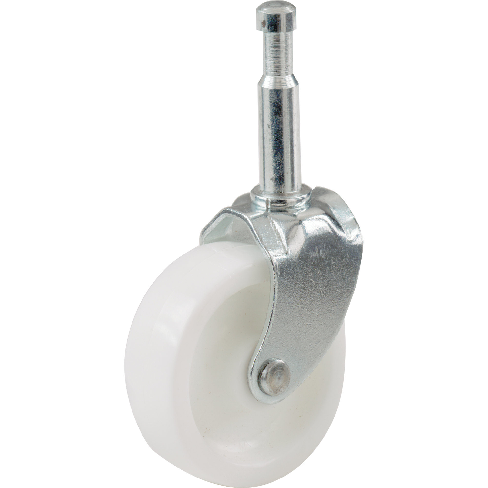 Service Caster, 3 1/2in. x 1 1/4in. Stem Caster, Wheel Diameter 3.5 in